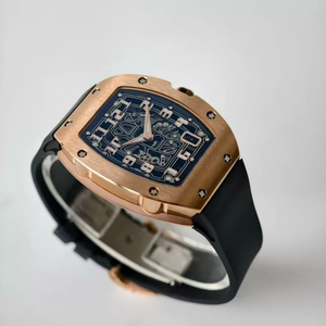 New Upgraded 67-01 Titanium 3D <b>Skeleton</b> <b>Automatic</b> Mechanical <b>Watch</b> with Functional D/H Indicator Calendar Display Dynamic Gear - Product Image 3