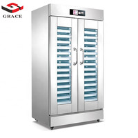 Machine d'épreuve de pâte à pain de chambre de fermentation de boulangerie commerciale de 16 plateaux avec le jet