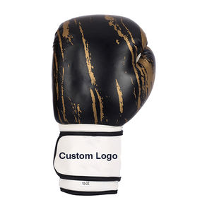 Gants de boxe d'entraînement avec logo personnalisé, vente en gros, gants de boxe en cuir véritable, sac de boxe, gants d'entraînement de Muay Thai, gants de kick-boxing - Product Image 2