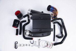 Intercooler para Audi RS4 RS5 EA839 2.9TT, Tubo de Admisión de Aluminio, Tubo de Carga de Titanio, Modificación del Intercooler EA839 - Product Image 2