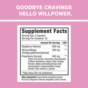 Cápsulas de frambuesa de la mejor calidad con ingredientes de mango africano para mujeres, suplementos de cápsulas de hierbas para perder peso - Product Image 2