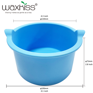 Waxkiss antiadhésive <span class=keywords><strong>cire</strong></span> chauffe pot en gros en silicone pour l'épilation ajustement 500cc chauffe-<span class=keywords><strong>cire</strong></span> pour la fusion dur haricots de <span class=keywords><strong>cire</strong></span> - Product Image 5