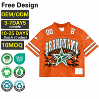 Camisetas de Fútbol Americano Personalizadas 2026, Impresión Digital, Manga Corta, Transpirables, de Secado Rápido, 100% Poliéster, Totalmente Personalizables