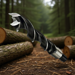 Foret à bois en acier au chrome-vanadium pour percer des bûches - Product Image 3