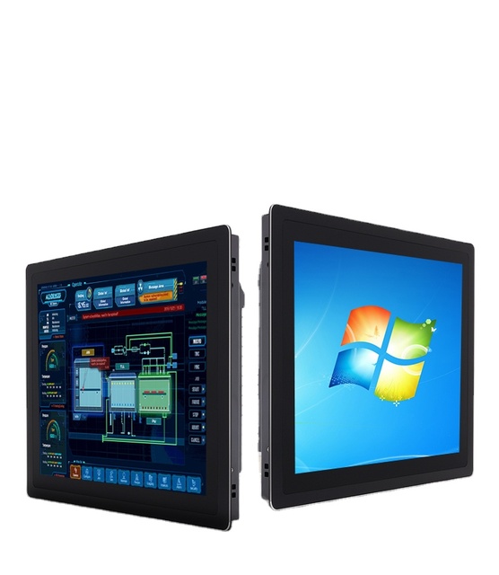 Touch Screen Panel Industrial Pc Computer 10.4 12.1 15 17 19 Inch LCD Panel PC Wall Mount Windows Android Industrial Panel Pc