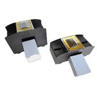 Aobo 1-2 कैसीनो डेक कार्ड काम मशीन सरल ऑपरेशन के लिए कार्ड Shufflers