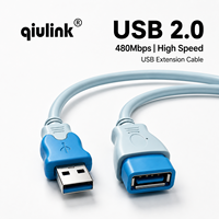 Cable de Extensión USB 2.0 de Alta Velocidad, Macho a Hembra, 480 Mbps, para Impresora, Escáner, Teclado, Ratón y Otros Dispositivos