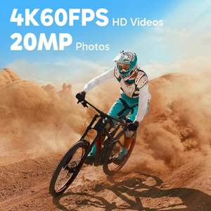 <span class=keywords><strong>AKASO</strong></span> Brave <span class=keywords><strong>8</strong></span> LE 4K60FPS Caméra d'Action 20MP Photo Écran Tactile Étanche Super Grand Angle 16x Slo-mo SuperSmooth Stabilisation - Product Image 2