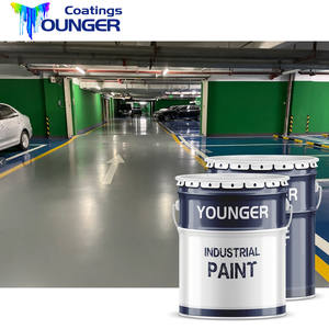 Pintura de suelo resistente a la presión resistente al desgaste Pintura de suelo de hormigón acrílico epoxi para espacios comerciales industriales interiores y exteriores - Product Image 1