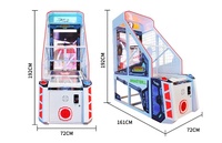 Jeu de basket-ball de rue pour enfants avec moniteur 42 pouces machine de jeu de sport d'animation 3D