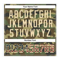 Button down jersey bisbol camo digital pria, santai desain kustom murah