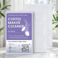 Tablettes nettoyantes pour machine à café à formule douce, sans corrosion, sans danger pour tous les composants de la machine