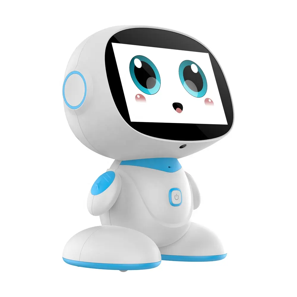 아마존 핫 세일 댄스 7 인치 작은 학교 교육 어린이 전기 미니 led 파티 지능형 교육 스마트 장난감 로봇