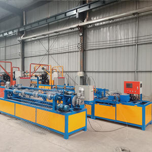 Barter Cyclone Wire Chain Link Fence Making Machine avec Core Components-Moteur <span class=keywords><strong>de</strong></span> pompe à engrenages à roulement PLC - Product Image 5