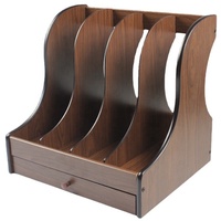 2025 ans nouveau Design bricolage en bois organisation bureau support fichier bureau armoire support de stockage