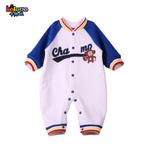 Felpe a maniche lunghe di un pezzo di alta inverno per neonati <span class=keywords><strong>abbigliamento</strong></span> caldo solido per il bambino per la donna di sesso maschile per la primavera autunno gattonare - Product Image 6