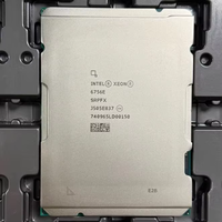 Processeur Intel Xeon 6756E 128 cœurs 128 threads 96 Mo de cache Fréquence de base 1,8 GHz Turbo max 2,6 GHz 225 W FCLGA4710 CPU serveur