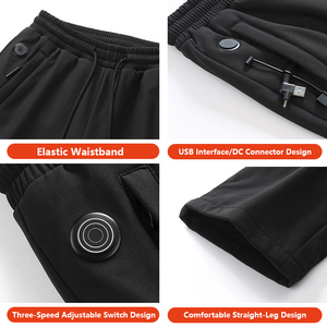 In Stock Rechargeable Electric Baterry Heated <strong>Trousers</strong> <strong>for</strong> Outdoor Work Usb <strong>Women's</strong> Electric Heating Pants Men - Product Image 6