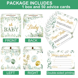 Nuova festa a buon mercato Baby shower forniture decorazione scena della lotteria <span class=keywords><strong>per</strong></span> bambini festa <span class=keywords><strong>di</strong></span> <span class=keywords><strong>compleanno</strong></span> semplice scatola della lotteria - Product Image 3