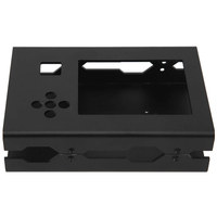 Pièces de recourbement faites sur commande de tôle de produit en acier avec la surface de revêtement de poudre noire