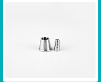 Base de Titanio de Alta Precisión con Tratamiento de Superficie Mecanizado por CNC, Accesorio Estándar de Calidad Premium, Disponible en Fábrica al por Mayor