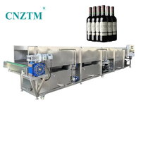 Pasteurisateur-Sterilisateur Automatique à Tunnel par Pulvérisation Certifié CE Multifonctionnel pour Sauces Tomates, Sauces Piments et Produits Salés en Conserve