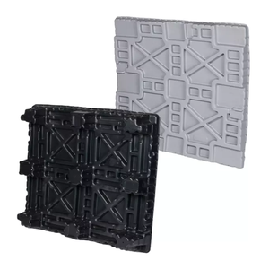 XS-T11498 iBoxman Wholesale Hardness Stackable Plastic Pallet OEM Euro Pallet For Sale