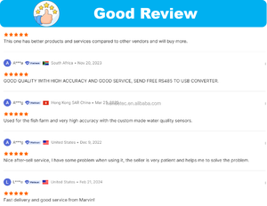 Lorawan chất lượng nước Cảm biến đa-thông số nhiệt độ Ph/ORP oxy hòa tan dư Clo chất lượng nước màn hình - Product Image 5