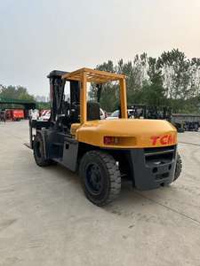 Carretilla elevadora TCM FD100Z8 de 10 toneladas con interfaz de control humanizado sin esfuerzo Motor diésel usado Buena experiencia de conducción - Product Image 4