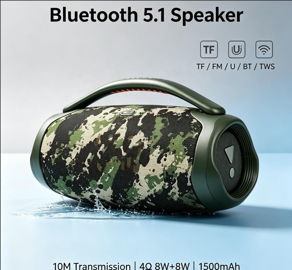 Portable 80W Wireless Blue Tooth Speaker with Powerful Bass IPX6 Waterproof Outdoor Boonboxs Audio Speaker BT5.1 Factory OEM · image 7