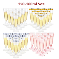 Stocks d'usine – Nouveaux gobelets miniatures carrés transparents écologiques sans BPA pour desserts, parfaits, glaces et mousses, parfaits pour les fêtes