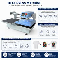 Presse à Chaud Pneumatique Automatique à Double Station pour Sublimation de T-shirts – Usine OEM/ODM