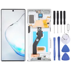 For Samsung Galaxy Note 10 Plus SM-N975 Mobile Phone Replacement OLED LCD Screen Display Digitizer Full Assembly with Frame