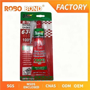 Adhésif Silicone RTV Gris <span class=keywords><strong>Bardo</strong></span> 650F Haute Température à Durcissement Rapide, Résistant aux Huiles et Liquides de Refroidissement, Mastic d'Étanchéité pour Fonte - Product Image 6