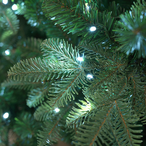 Banana Leaf PE & PVC Mixed Automatic Christmas <b>Tree</b> with Low-Voltage LED Lights, Ideal for Mall, Hotel & Living Room Decoration - Product Image 5