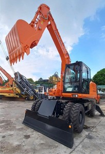 Excavadora de Ruedas Lonking CDM6150W para Tuberías Municipales, Motor de Bomba de Alta Eficiencia y Caja de Cambios para Movimiento de Tierras - Product Image 2