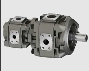 Pompe à huile hydraulique double HG de haute qualité, pompe à engrenages à deux circuits indépendants avec fonction d'économie d'énergie, performance supérieure - Product Image 4