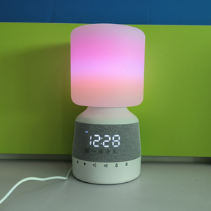 Décor à la maison diffuseur d'arôme sans eau <span class=keywords><strong>lampe</strong></span> de table lever du soleil réveil bruit blanc haut-parleur BT pour cadeau horloge de bureau réveil lumière - Product Image 2