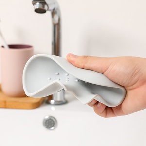 Creative <b>Drain</b> Soap Box Home <b>Bathroom</b> Sink Non-Slip Drainage Holder Disposable Feature - Product Image 4