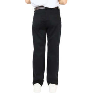 Pantaloni da Donna Neri, Vestibilità Dritta, Abbigliamento Casual - Product Image 3
