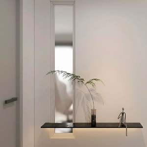 Armoire à miroir intégrée d'usine professionnelle, mécanisme de porte à fermeture douce, usage général, meubles de maison pour la chambre à coucher - Product Image 4