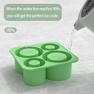 Offre Spéciale : Moule à Glaçons en Silicone 4-en-1 pour Gobelets Stanley de 30-40 oz – Cylindres Creux pour Usage Alimentaire - Product Image 4