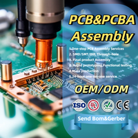 Assemblage de circuits imprimés (PCBA) clé en main, y compris le sourcing de composants et le service de fabrication de circuits imprimés, assemblage SMT de circuits imprimés pour toutes les pièces électroniques