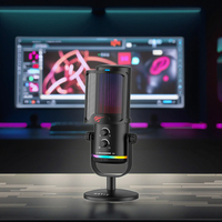 Havit GK67 Gaming Live Broadc Enregistrement Ordinateur Microphone Filaire Style pour une utilisation en conférence
