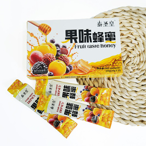 Boisson au miel aux fruits en boîte de marque propre, texture onctueuse, saveur premium, emballage personnalisé - Product Image 4