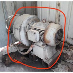 Motor de Ventilador Centrífugo ELEKTROR 1450 RPM con Rodamiento de Bolas de Hierro Fundido para Uso Industrial - Product Image 1