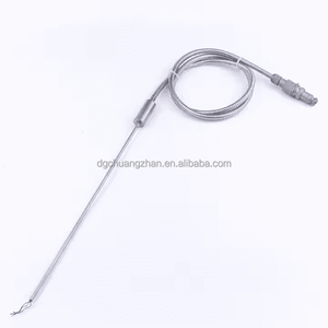 Connecteur de thermocouple de type K de haute précision N Sonde flexible à 1500 degrés dédiée au laboratoire universitaire - Product Image 3