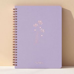 High Quality Custom Spiral <b>Planner</b> Notebook A4/A5 Size Thick Wire-O Binding Printed Design Variety Leather PVC Fabric PP Gift - Product Image 5