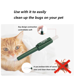 Stylo anti-tiques <span class=keywords><strong>pour</strong></span> animaux de compagnie, outil de capture d'insectes <span class=keywords><strong>pour</strong></span> animaux de compagnie - Product Image 6