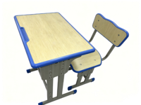 Meubles scolaires à bas prix, bureau et chaise réglables en hauteur pour étudiants, table d'étude moderne pour la maternelle et l'école